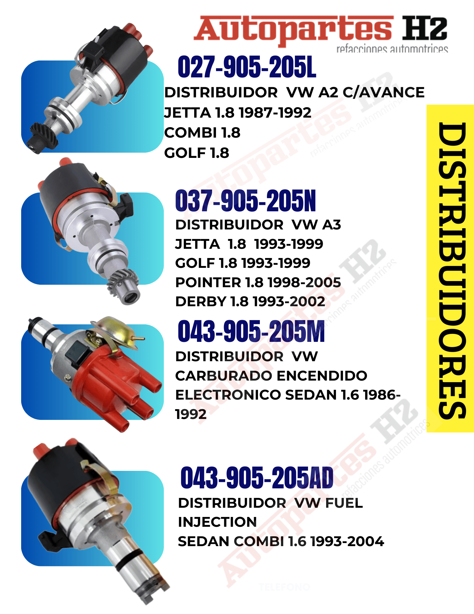 DISTRIBUIDORES
